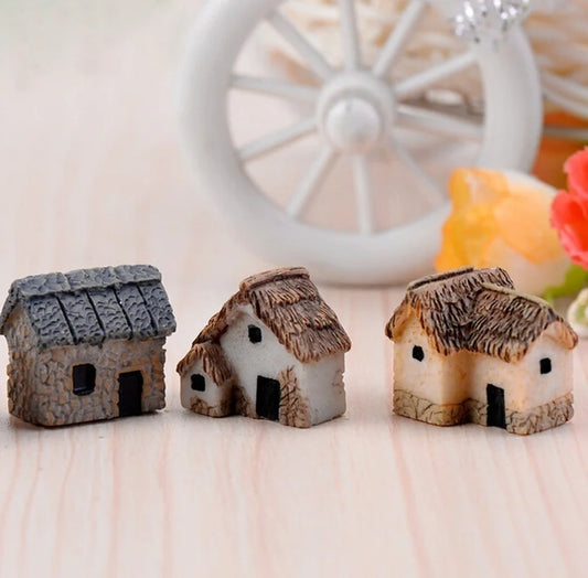 Cute Miniature House Figurine