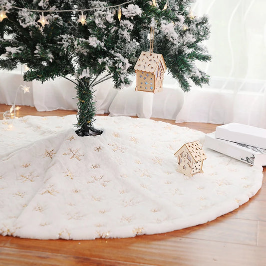 Christmas Tree Fur Skirt