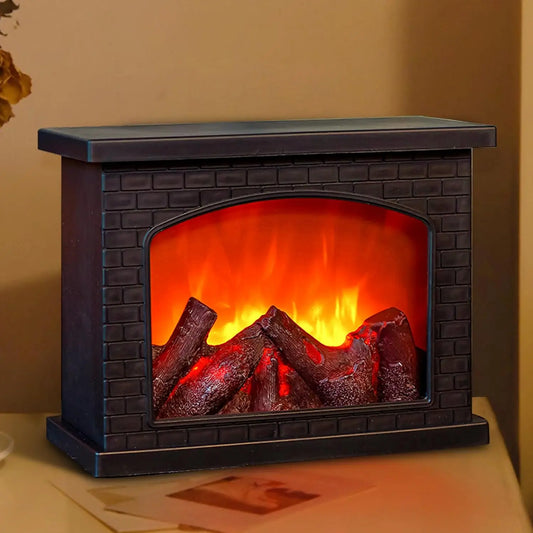 Cozy Flameless Fireplace